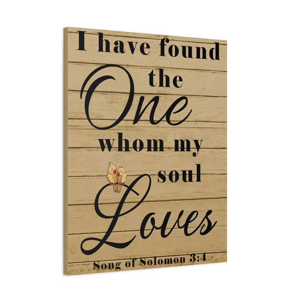 Scripture Walls Song of Solomon 3:4 Wood Christian Wall Art Print Ready to Hang